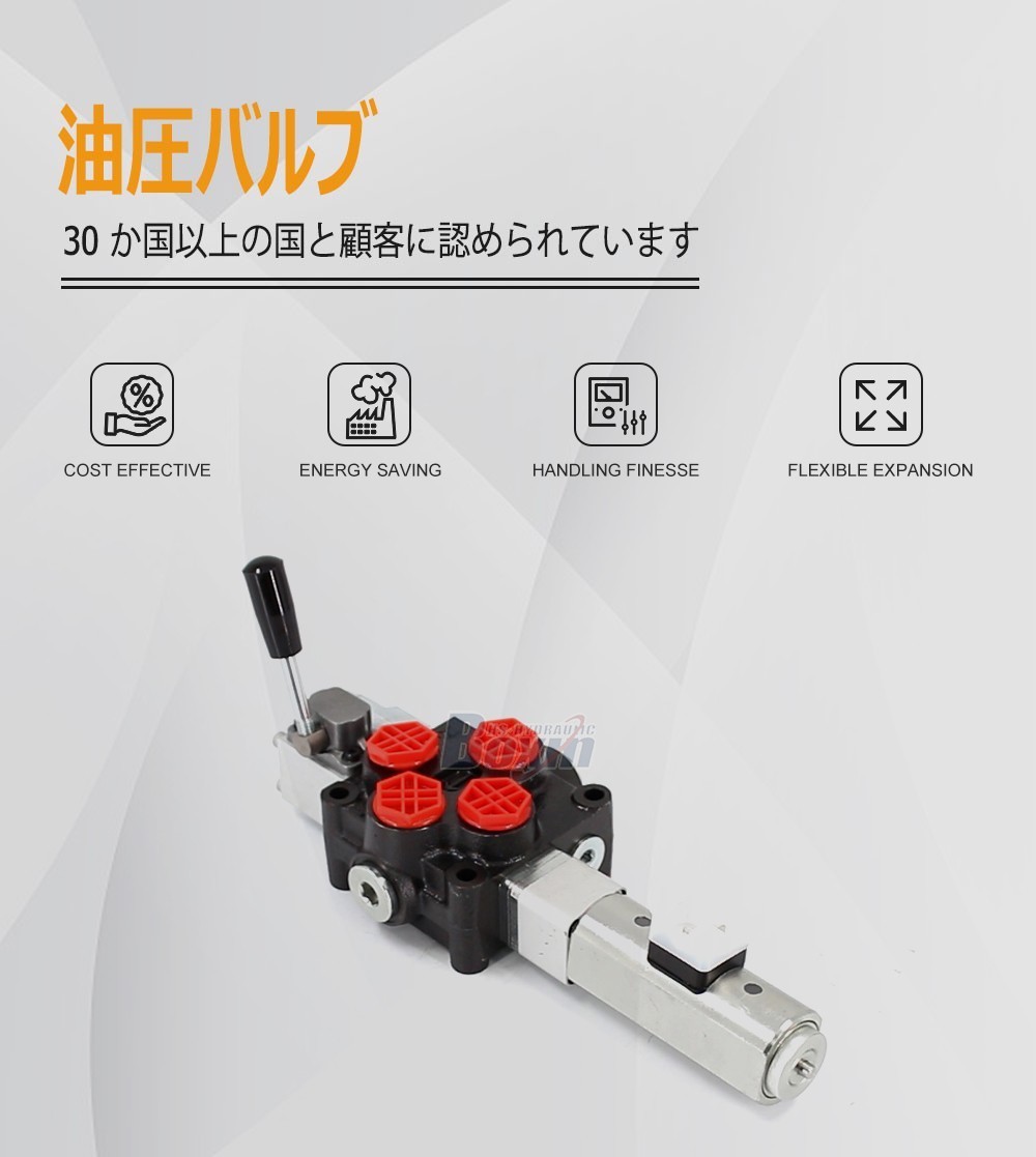 Factory Wholesale Q45 Solenoid and Manual 1 Spool Monoblock Valve